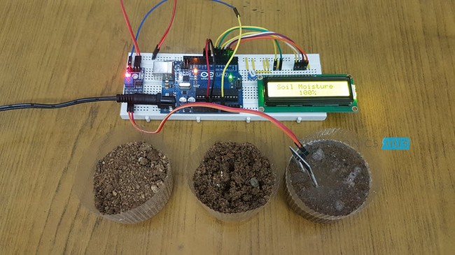 Interfacing Soil Moisture Sensor With Arduino