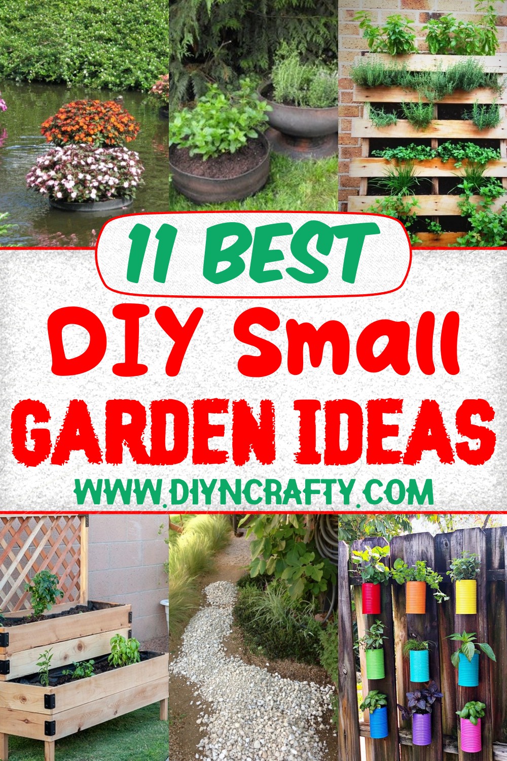 11 DIY Small Garden Ideas For Your Home