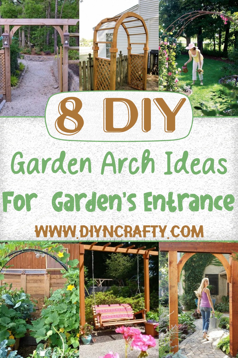 8 DIY Garden Arch Ideas For Your Garden's Entrance