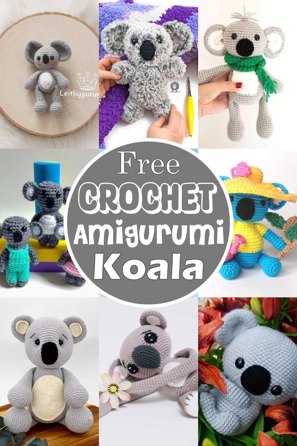 Amigurumi Koala Crochet Patterns 1