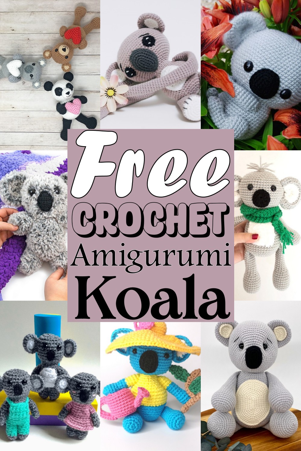 Amigurumi Koala Crochet Patterns 2