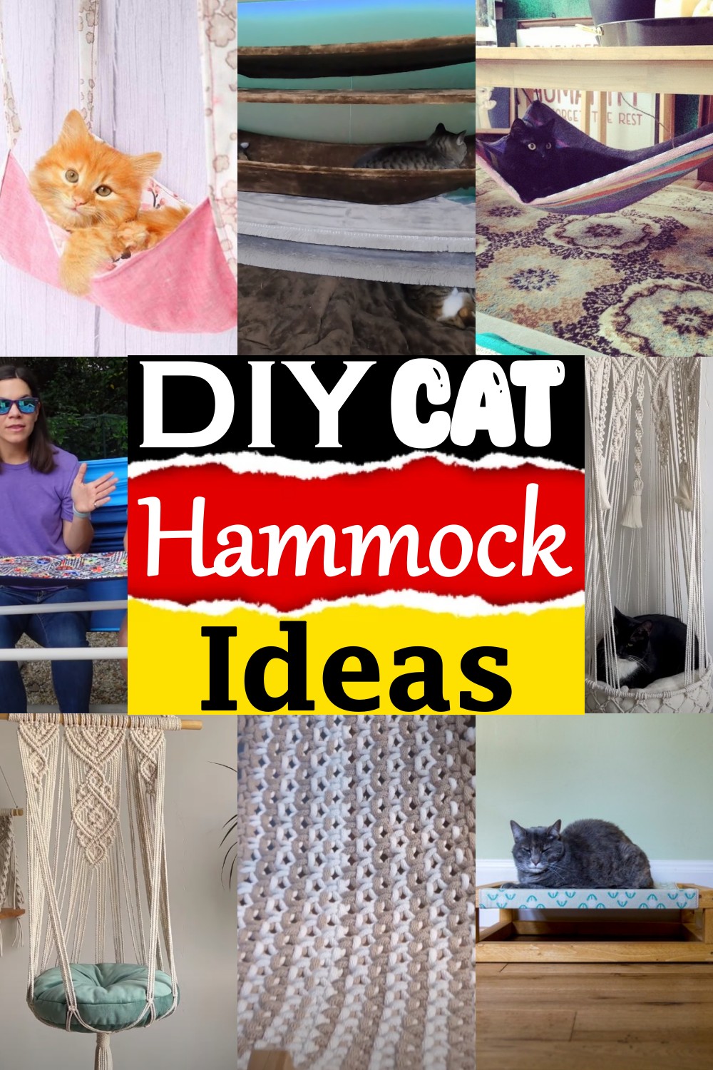 DIY Cat Hammock Ideas