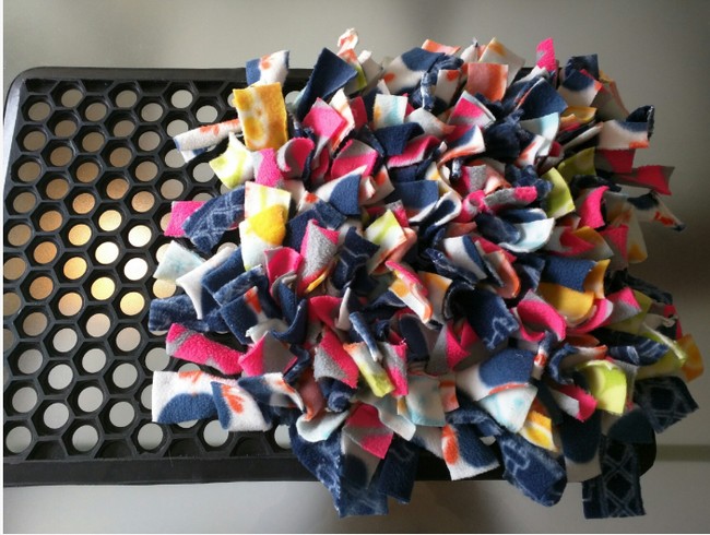 DIY Washable Snuffle Mat