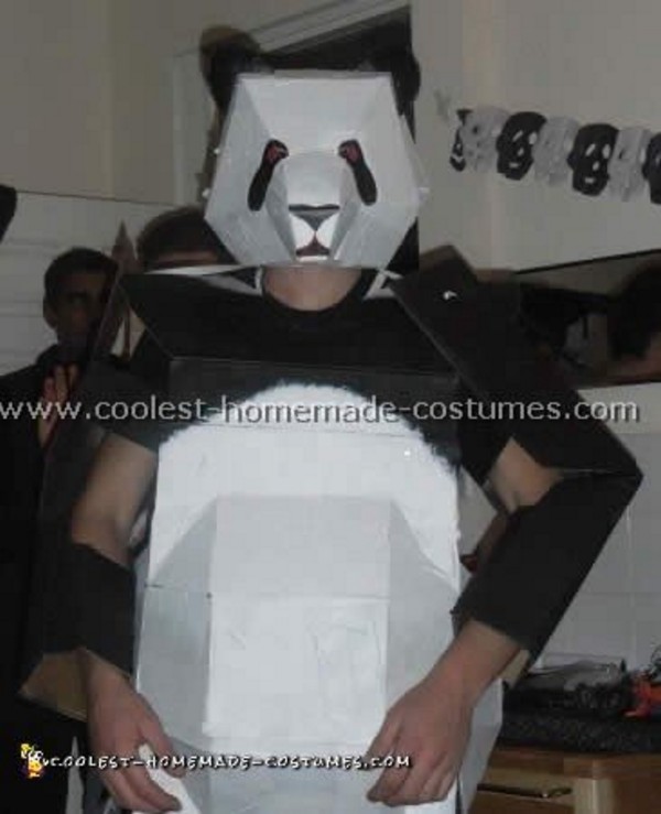 Evil Robot Panda Costume Idea