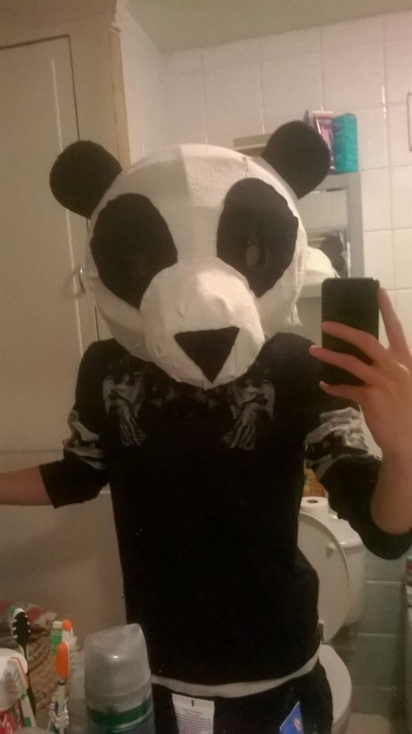 Panda Mask To DIY