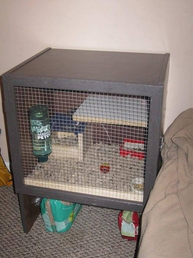 Rat Cage From Old TV Stand