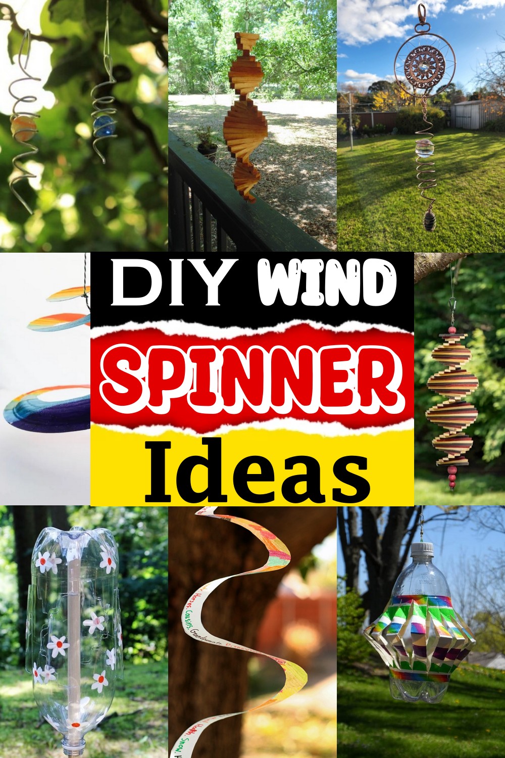 DIY Wind Spinner Ideas