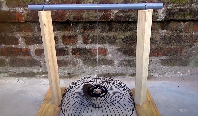 Homemade Mouse Trap From Fan Cage