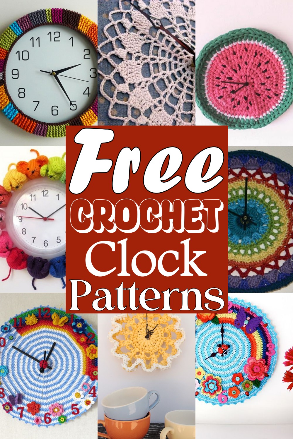 DIY Crochet Clock Patterns 2