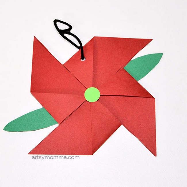 The Legend Of The Poinsettia Ornament Craft