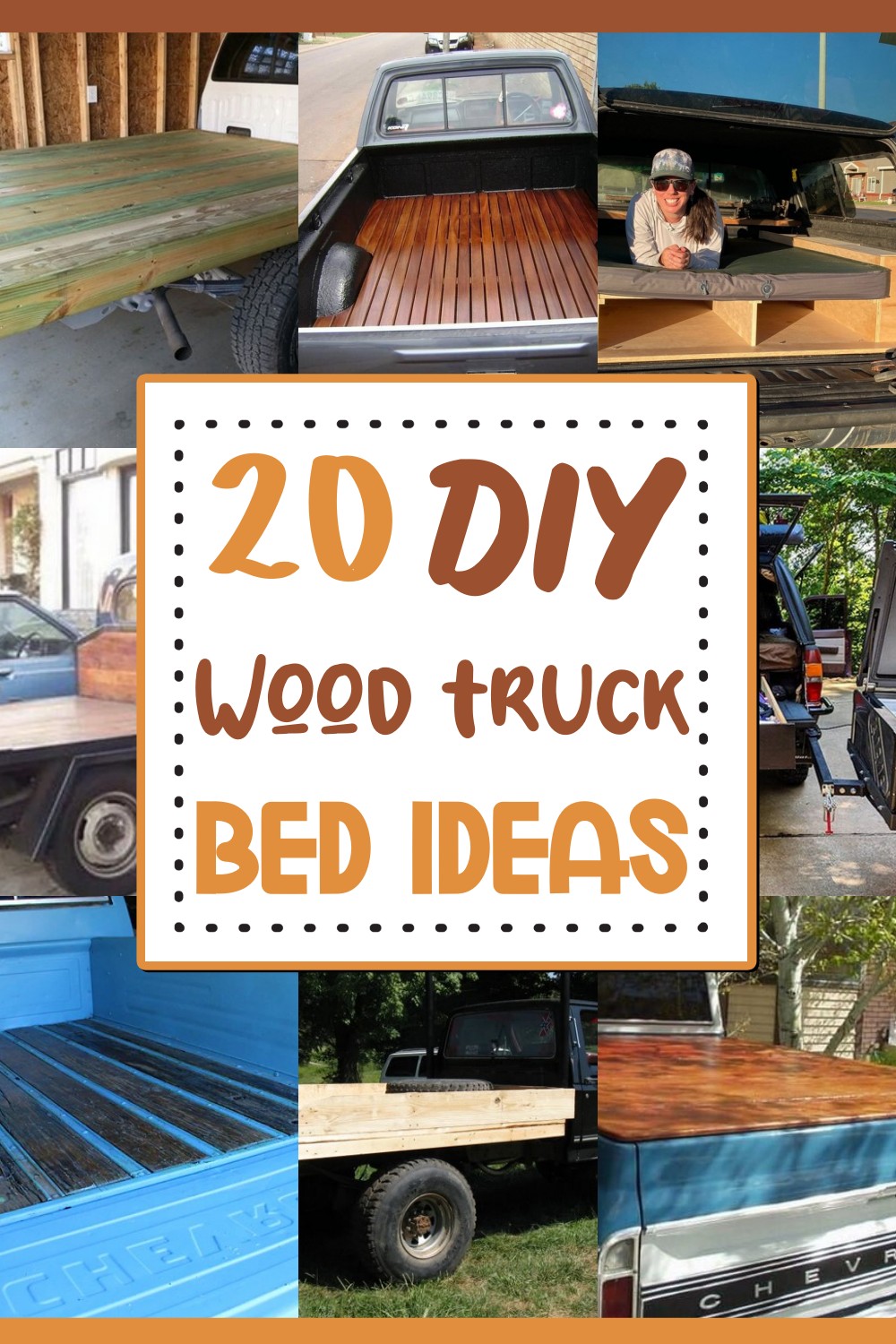 20 DIY Wood Truck Bed Ideas For Campers