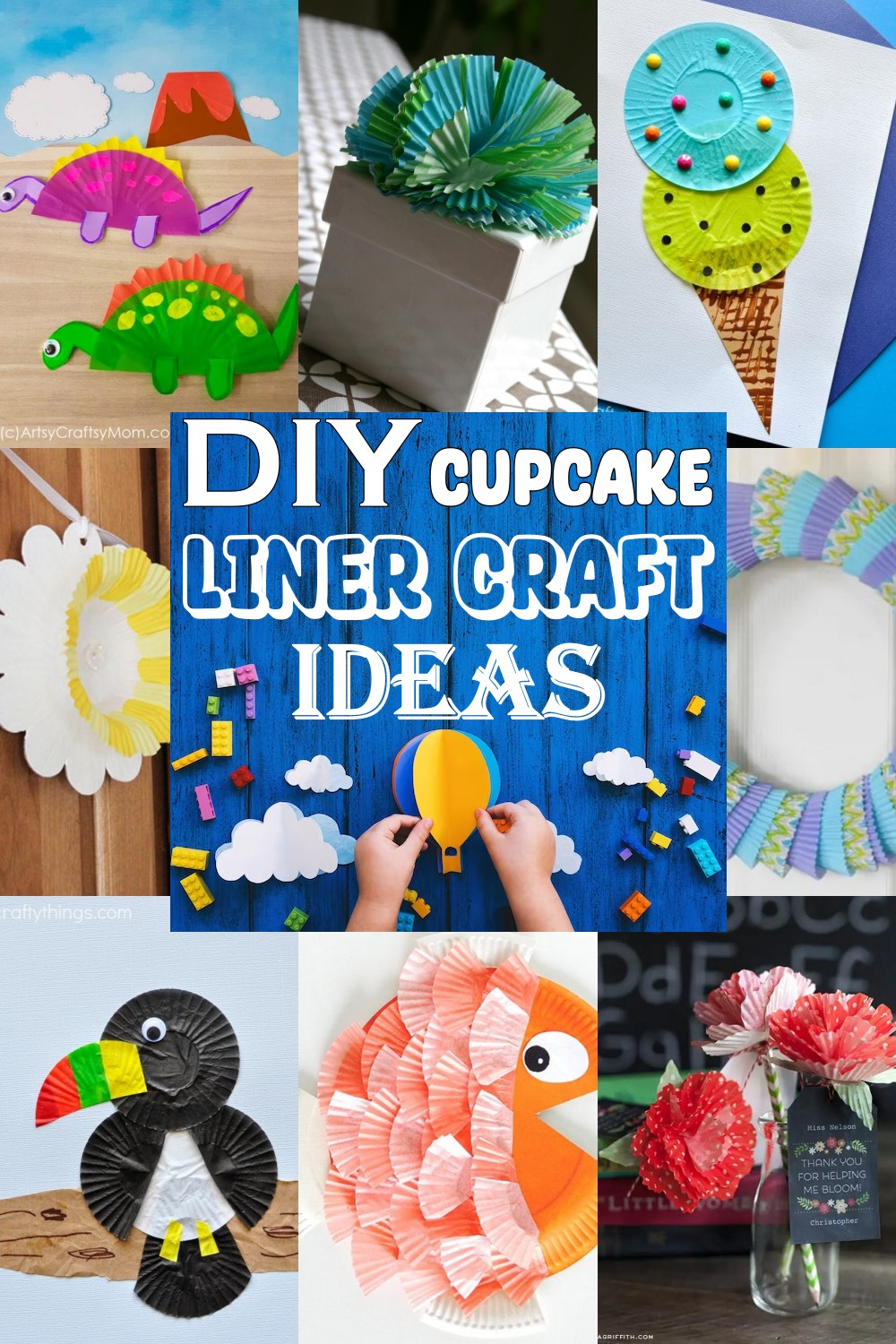 Cupcake Liner Craft Ideas