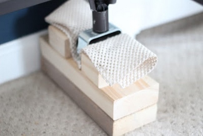 DIY Bed Risers Wood Plan