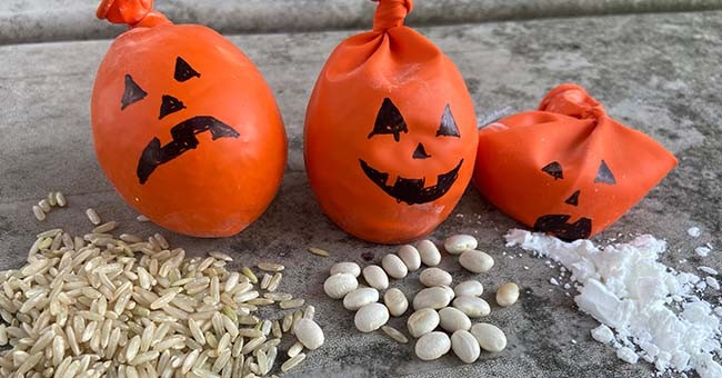 DIY Halloween Stress Balls