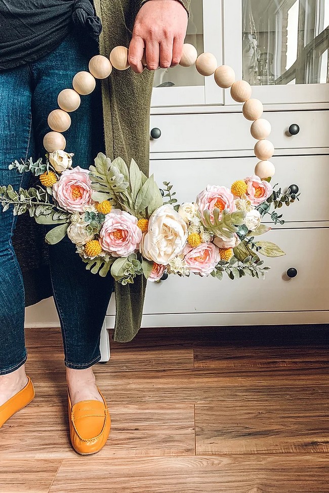 DIY Spring Wreath Idea