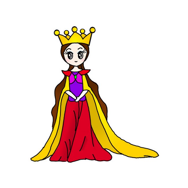 13 Queen Drawing Ideas - How To Draw Queen - DIYnCrafty