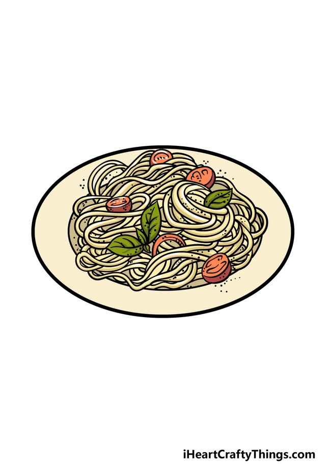 How To Draw Pasta