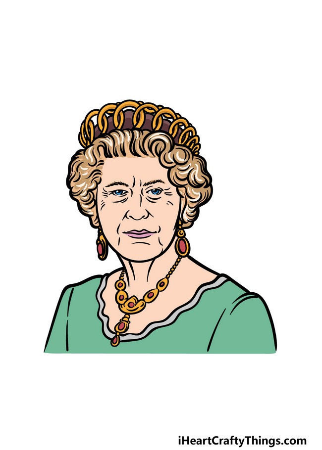 How To Draw The Queen