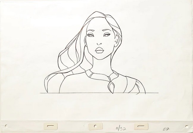 Original Production Animation Drawing