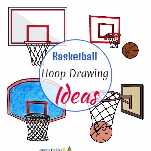 Basketball Hoop Drawing Ideas