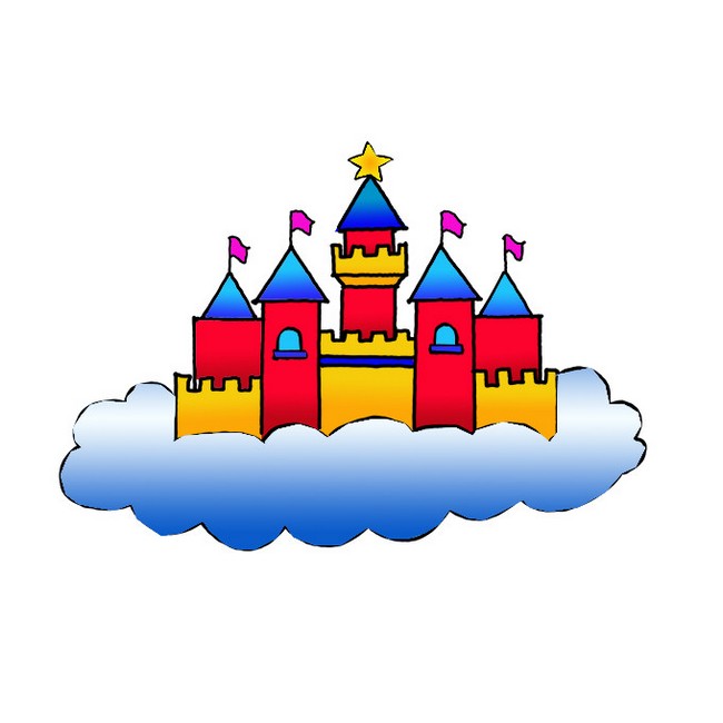 Cartoon Castle Drawing