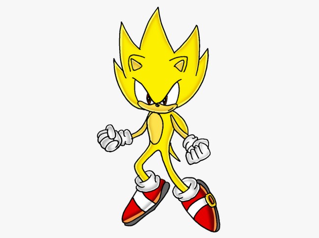  Drawing Super Sonic The Hedgehog