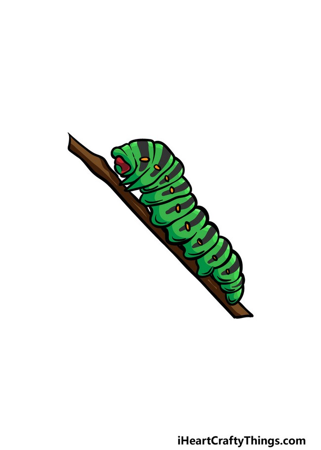 How To Draw A Caterpillar