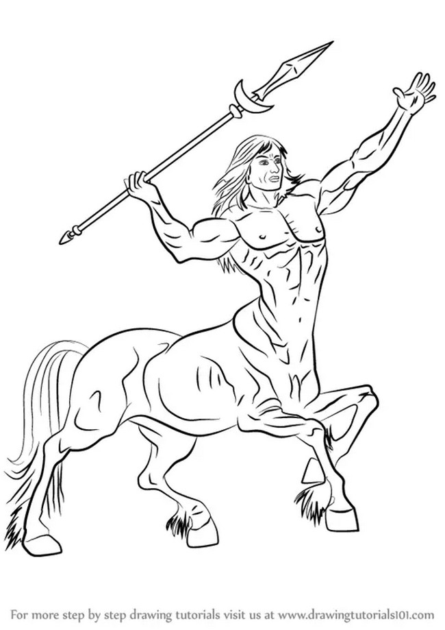 How To Draw A Centaur