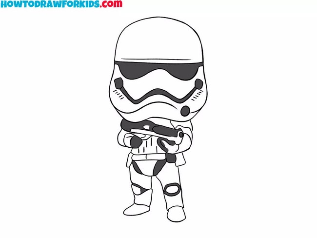 Stormtrooper Drawing Ideas How To Draw Stormtrooper DIYnCrafty