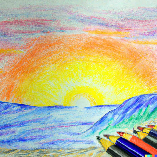 22 Easy Sunset Drawing Ideas And Tutorials DIYnCrafty