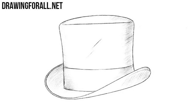 How To Draw A Top Hat