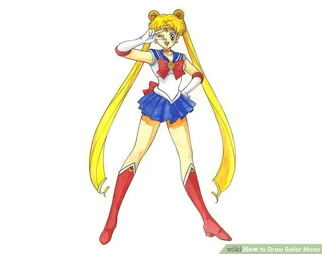 How To Draw Sailor Moon 2