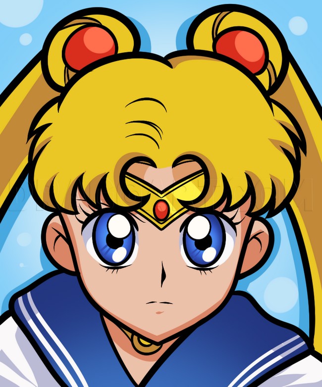 23 Sailor Moon Drawing Ideas How To Draw Sailor Moon DIYnCrafty