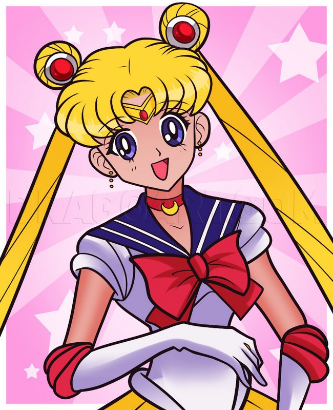 How To Draw Sailor Moon Sailor Moon