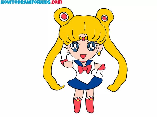 How To Draw Sailor Moon