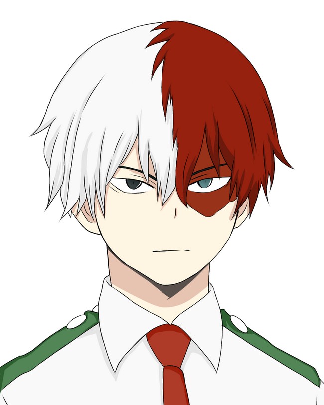  How To Draw Shoto Todoroki From My Hero Academia Step By Step Tutorial