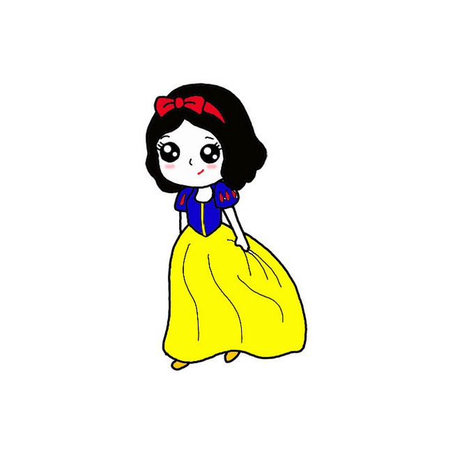 How To Draw Snow White 2