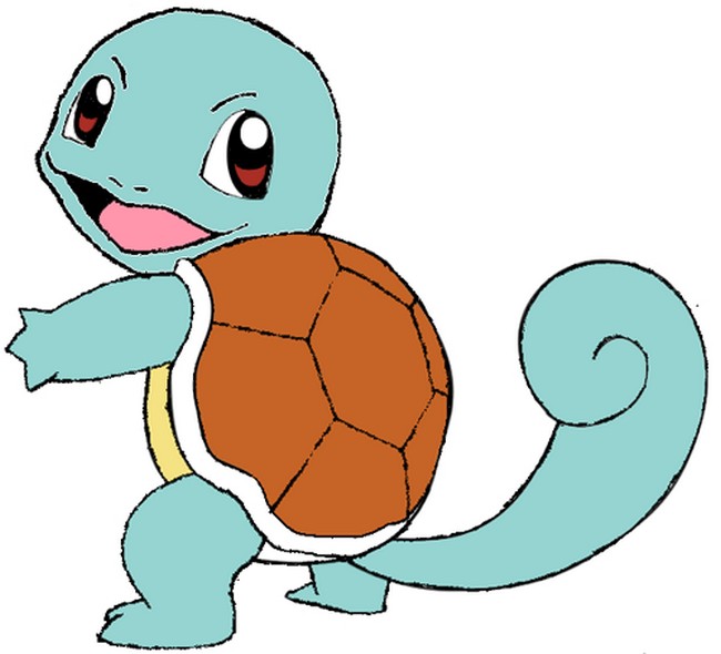 How To Draw Squirtle From Pokemon With Step By Step Drawing