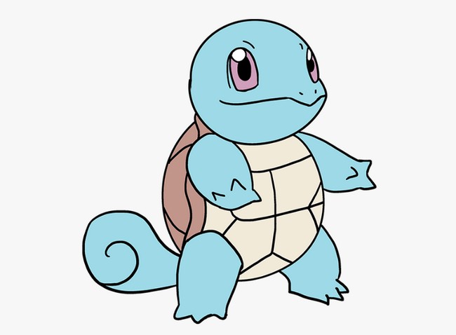 How To Draw Squirtle Squirtle Drawing