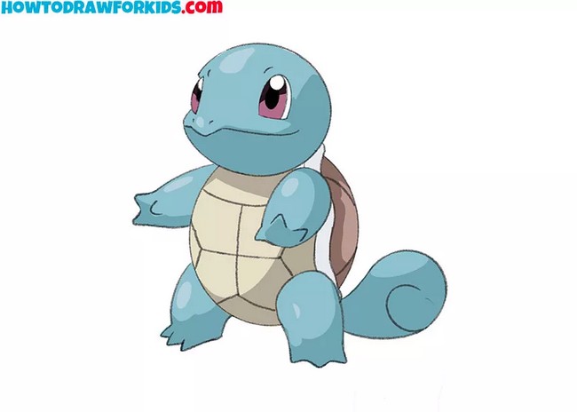 How To Draw Squirtle