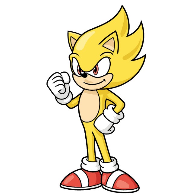 How To Draw Super Sonic