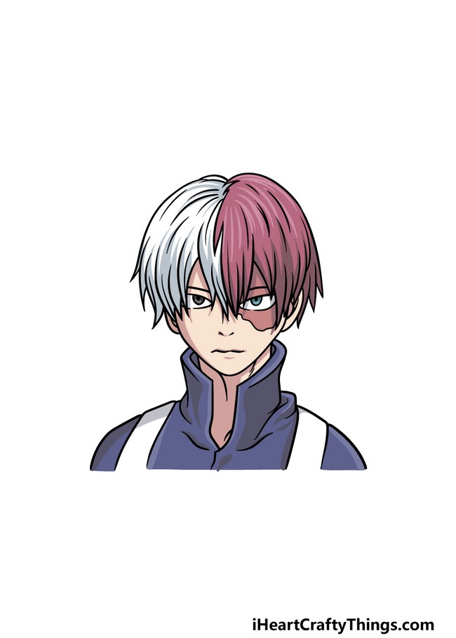 How To Draw Todoroki – A Step By Step Guide