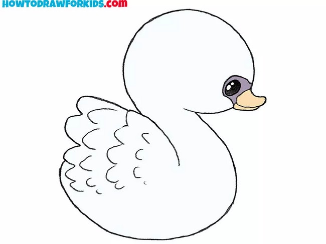 Swan Drawing Easy