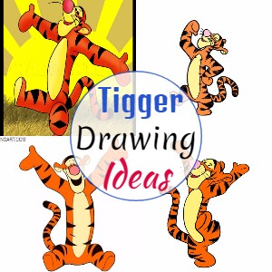 Tigger Drawing Ideas