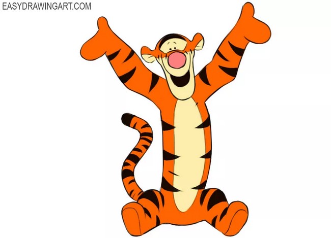 Tigger Drawing