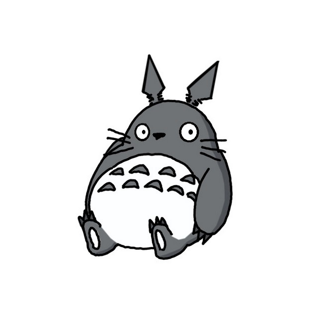  Totoro Drawing