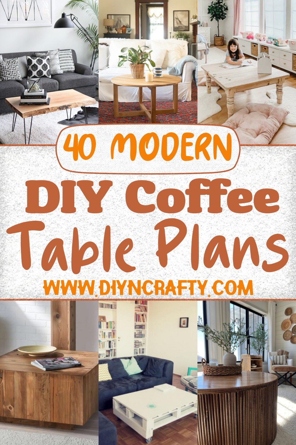 40 DIY Coffee Table Plans You Can Make Today