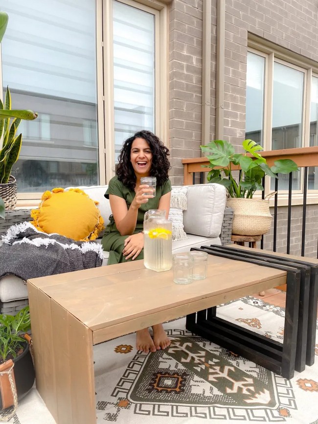 DIY Modern Coffee Table