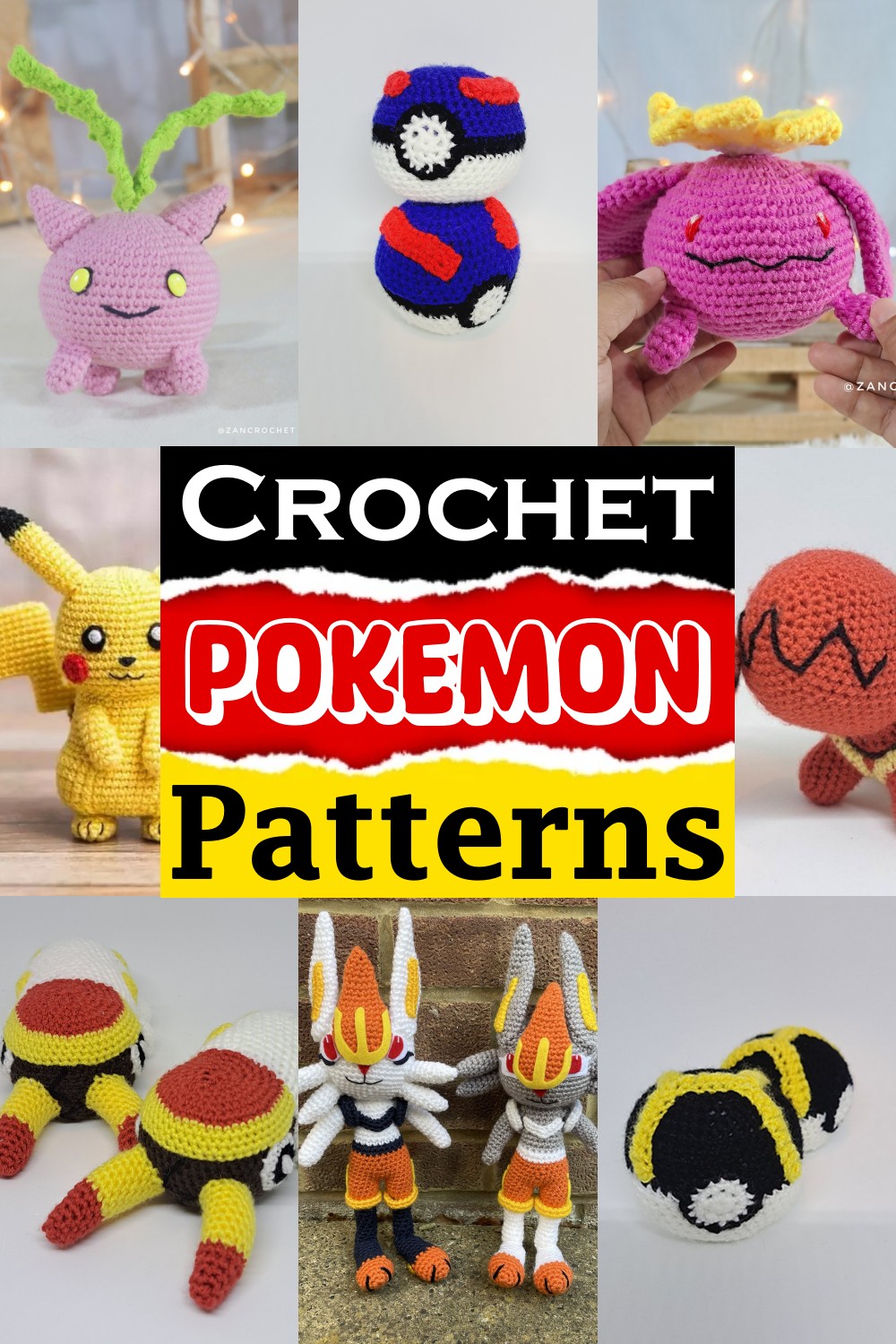 Crochet Pokemon Patterns