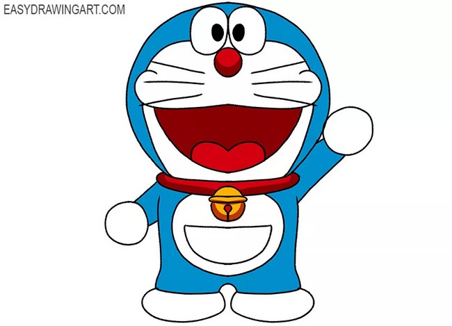 How To Draw A Cute Doraemon